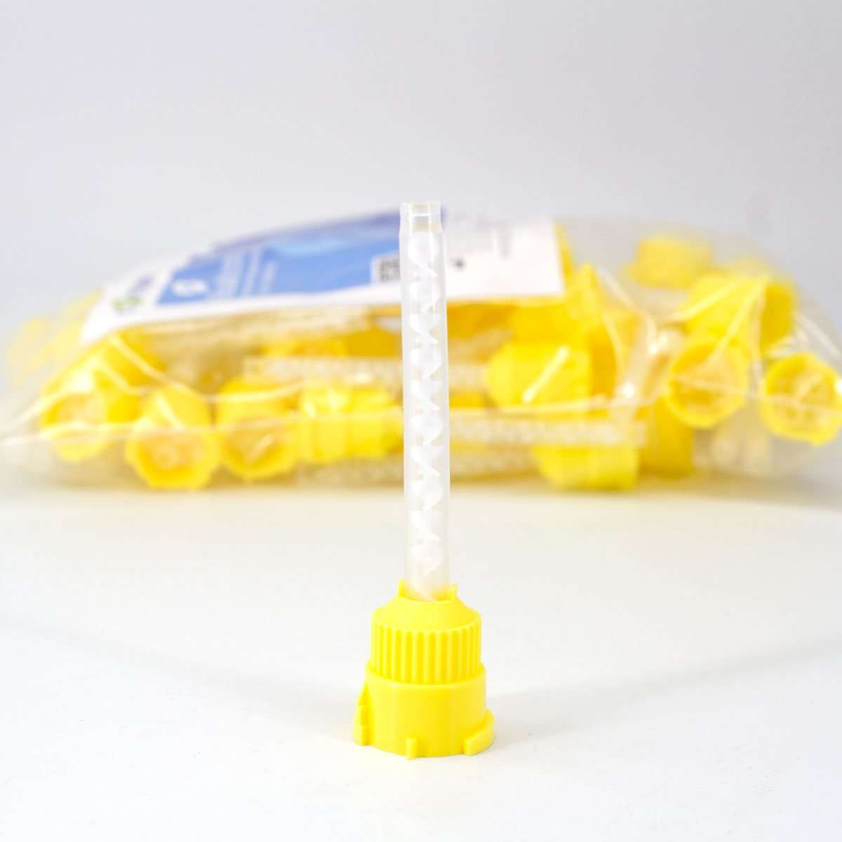 Puntas mezcladoras para silicona 1:1 - 50 uds