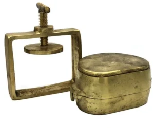 Mufla de Bronce con Estribo