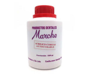 Acrílico para Cubetas Marche 250gr