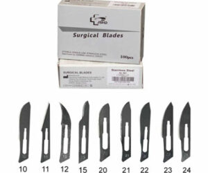 imagen-Hojas-de-Bisturí-Surgical-Blades-Caja-de-100-Unidades