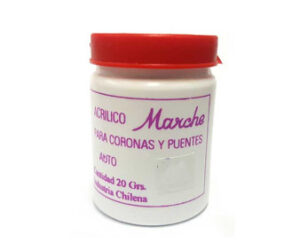 Acrílico para Coronar Autocurado 20gr – Marche