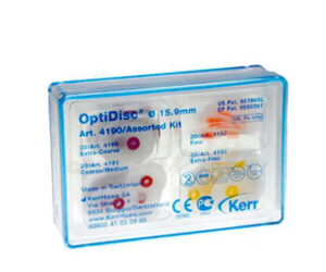 Optidisc: Disco Pulido Surtido (Kerr) – Pack de 80 unidades