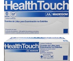 Guantes de Látex Health Touch - Caja