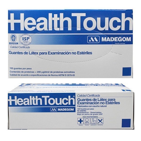 Guantes de Látex Health Touch - Caja