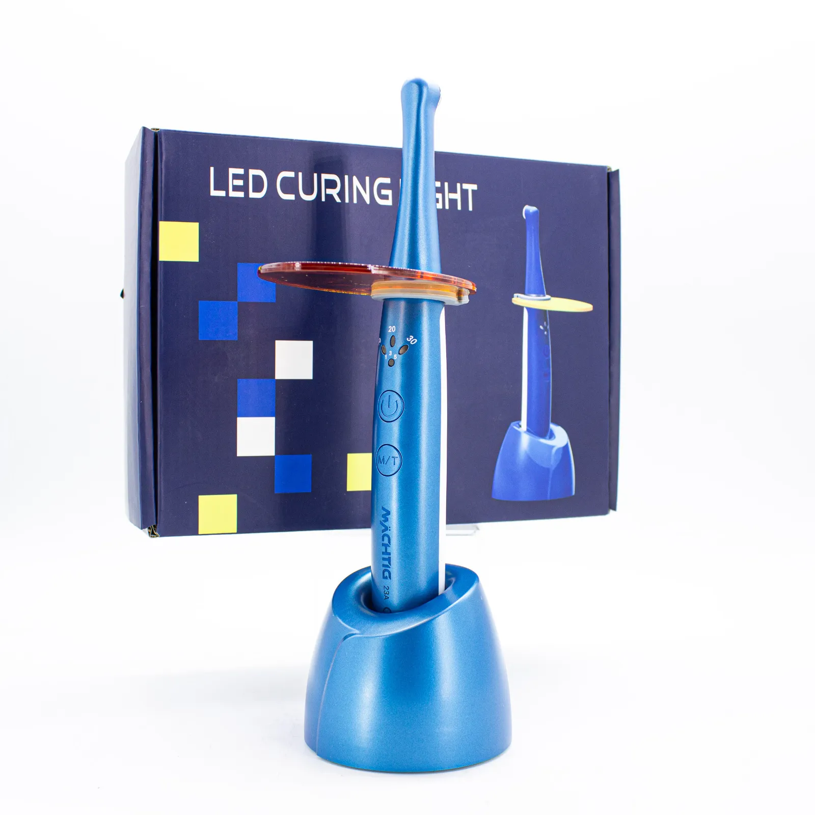 Lámpara fotocurado con 7 guias de luz Machtig Westcode