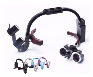 Set Lupa led para Cirugía tipo cabezal Westcode