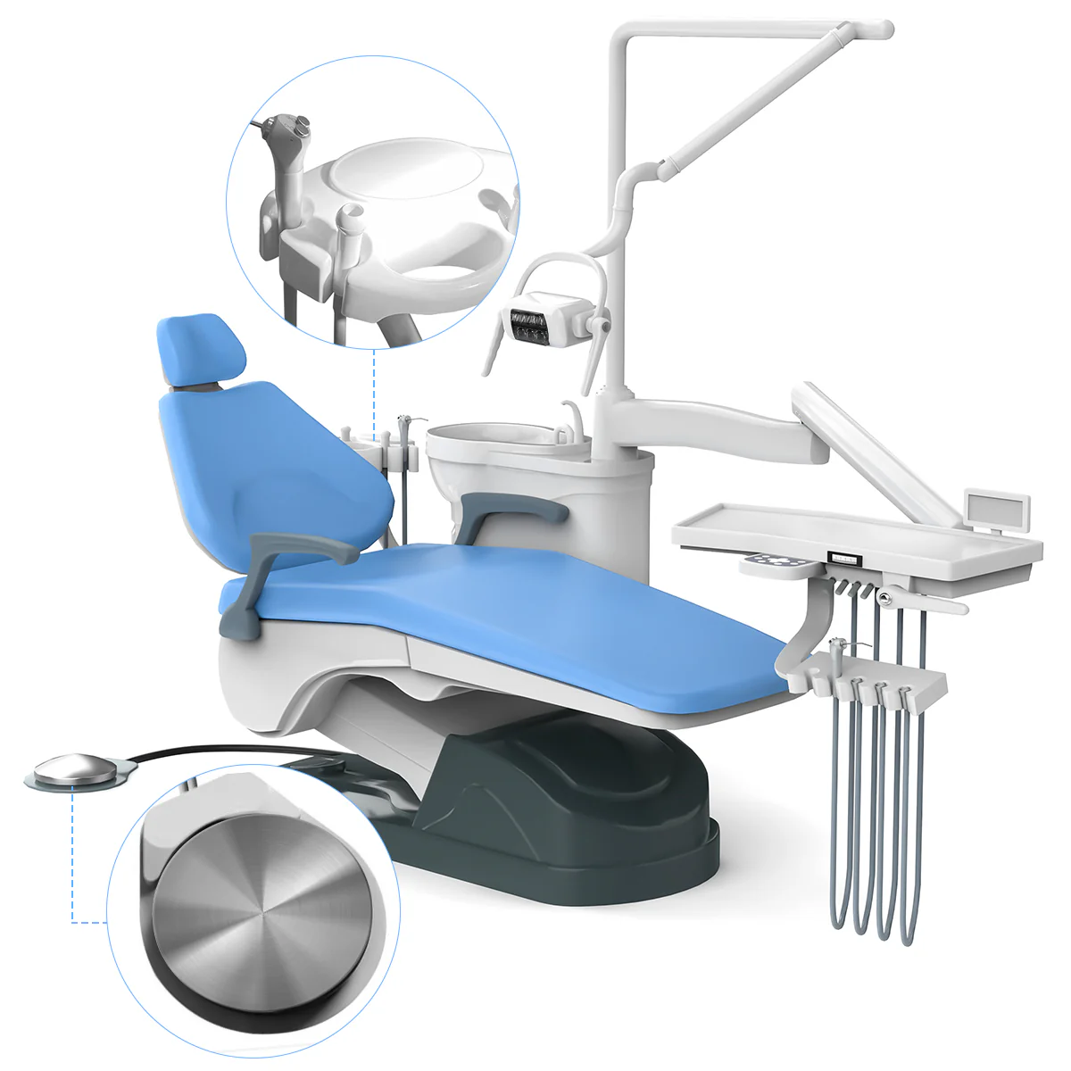 Sillón Dental modelo DF-301C DENFLY (ENTREGA INMEDIATA)