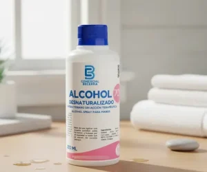 Alcohol Desnaturalizado 70% 250 ml Reg ISP