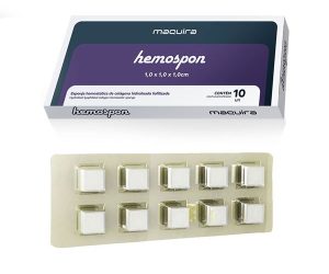 Gelita Hermostática Hemospon x 10 uds Maquira