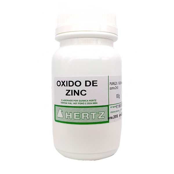 Oxido de Zinc 60g - Hertz