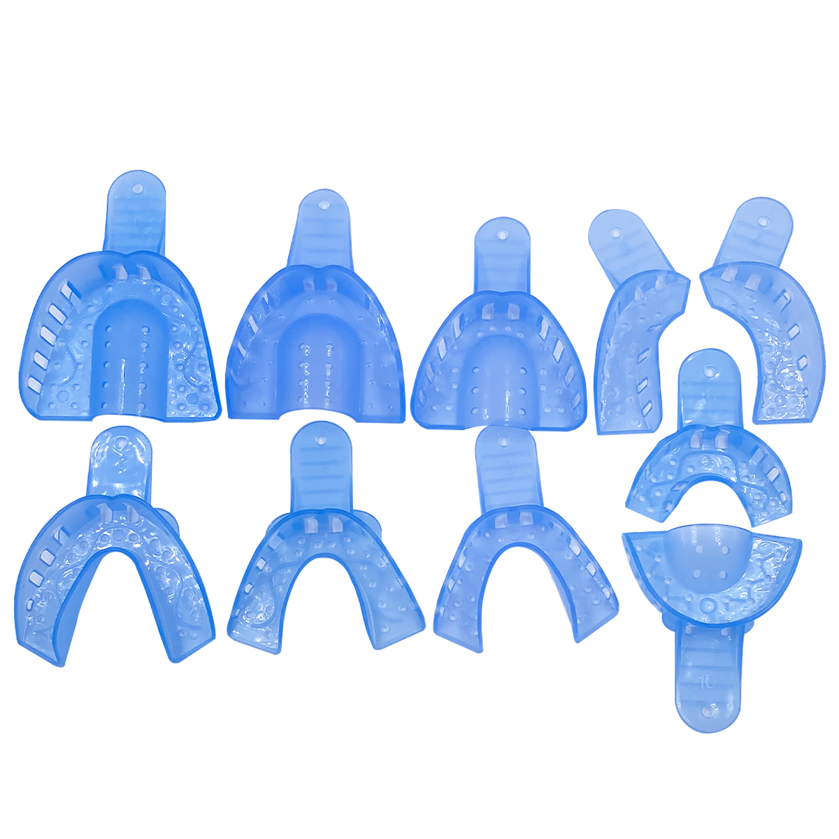 Set de cubetas plásticas x 10 uds - Skydent