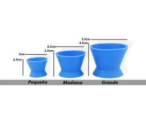 Vaso Dappen de Silicona - Bader