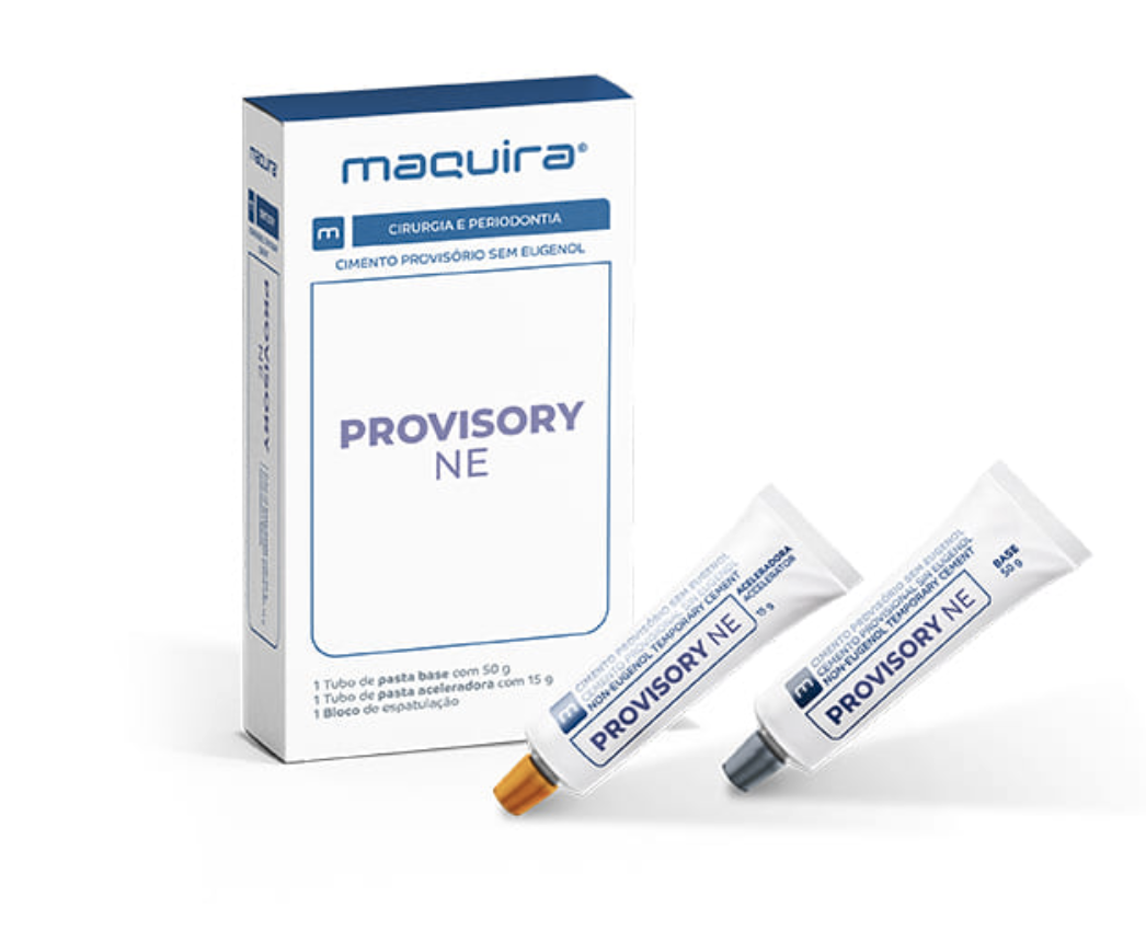 Cemento provisorio sin eugenol Maquira